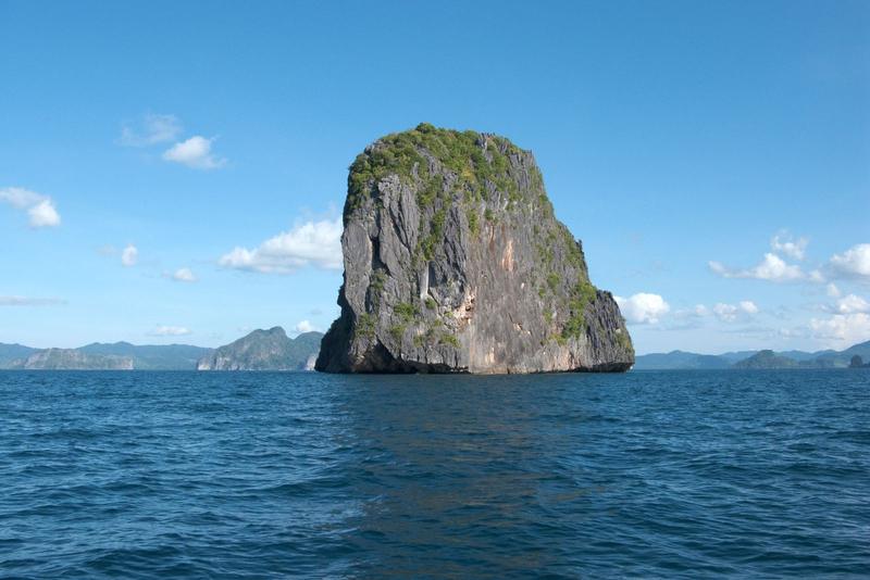 Limestone tower, Bacuit Bay